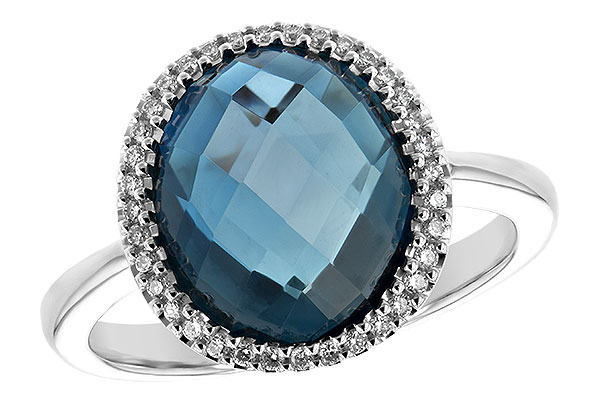 A244-11104: LDS RG 5.31 LONDON BLUE TOPAZ 5.45 TGW