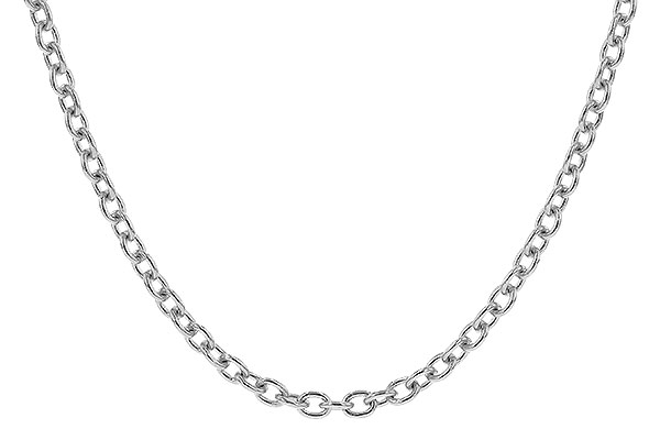 A328-70213: CABLE CHAIN (24IN, 1.3MM, 14KT, LOBSTER CLASP)