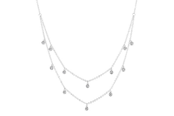B328-64804: NECKLACE .22 TW (18 INCHES)
