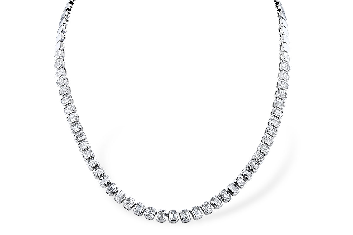 B328-69313: NECKLACE 10.30 TW (16 INCHES)