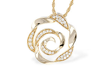 C328-66577: NECKLACE .20 TW