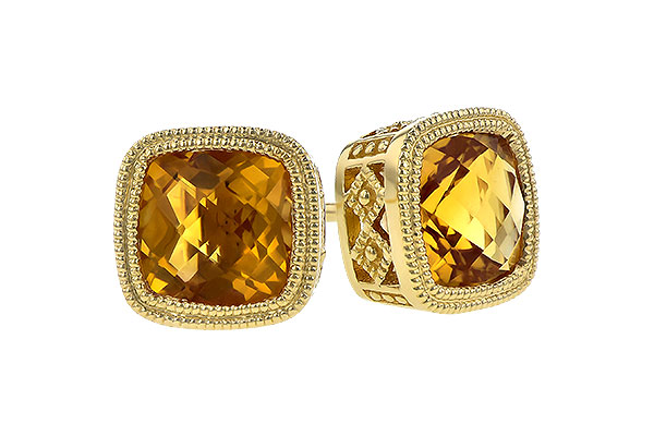 D327-72995: EARR 1.70 TW CITRINE