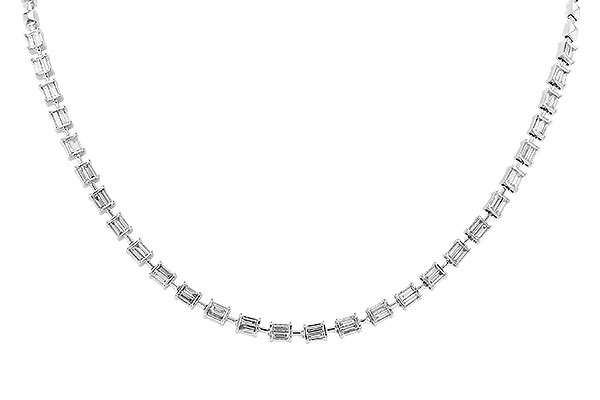 D328-67486: NECKLACE 2.02 TW BAGUETTE