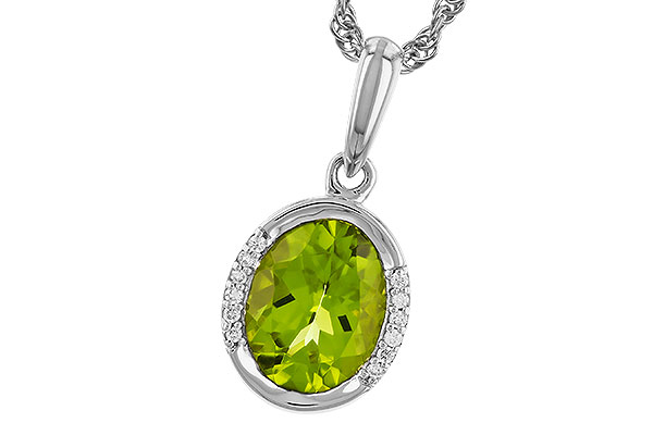 D328-67522: NECKLACE 1.72 TW PERIDOT 1.75 TGW (9x7 PER)