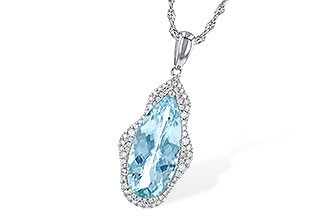 F245-05667: NECK 3.97 AQUAMARINE 4.20 TGW