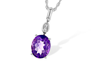 F245-08367: NECK 2.10 AMETHYST 2.13 TGW (10x8MM AMY)