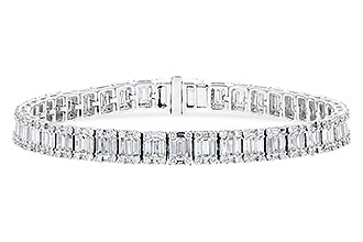 G328-65694: BRACELET 2.72 TW BAGUETTES 4.10 TW