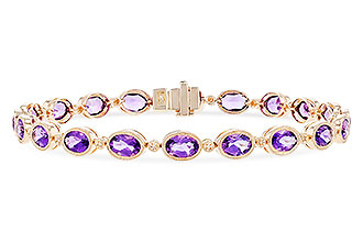 K328-65703: BRACELET 6.86 TW AMETHYST 6.90 TGW